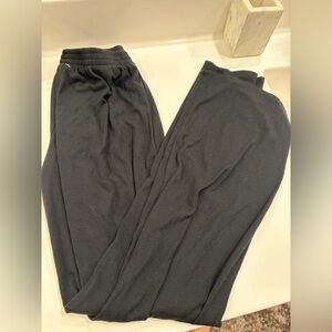 Aritzia Black Ribbed Lounge Pants